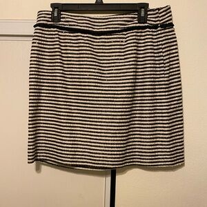 Kate spade sequined striped skirt